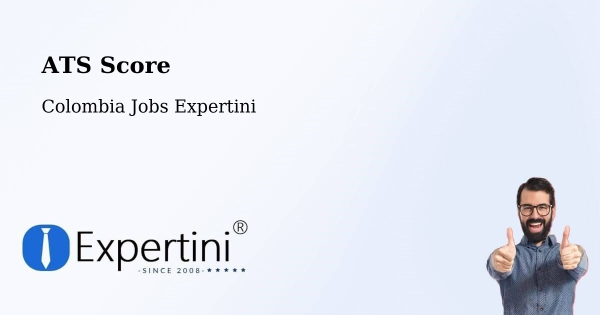 Resume ATS Score & Job Description Match Tool – Vélez - Colombia Jobs Expertini