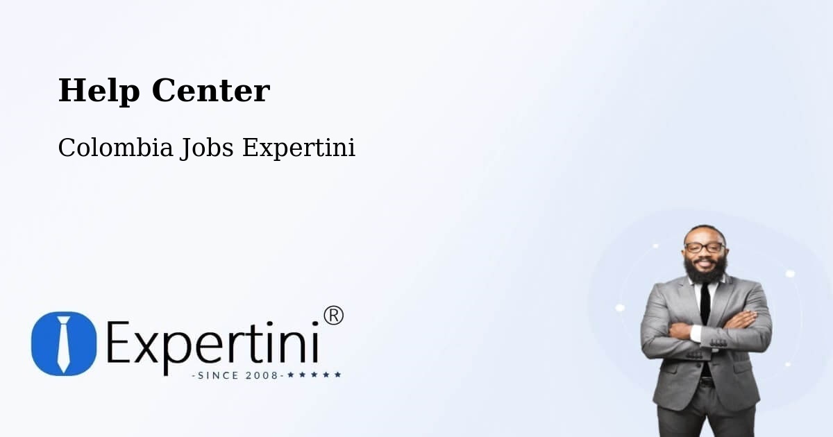 Help Center – Vélez - Colombia Jobs Expertini