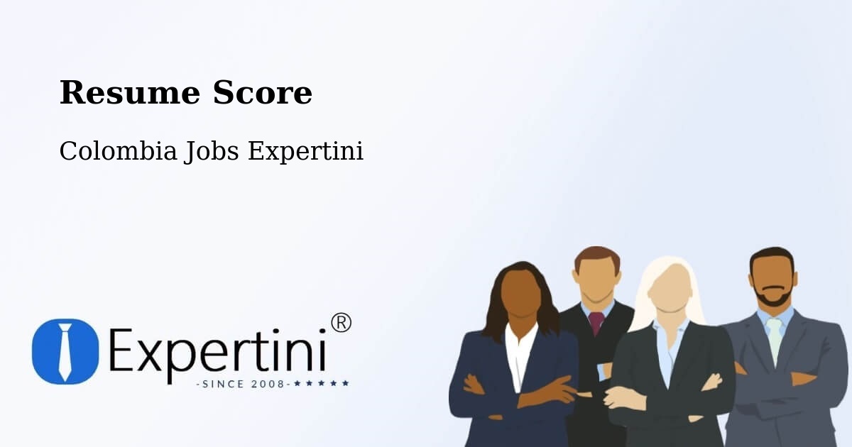 Resume Score & Job Description Match Tool – Vélez - Colombia Jobs Expertini
