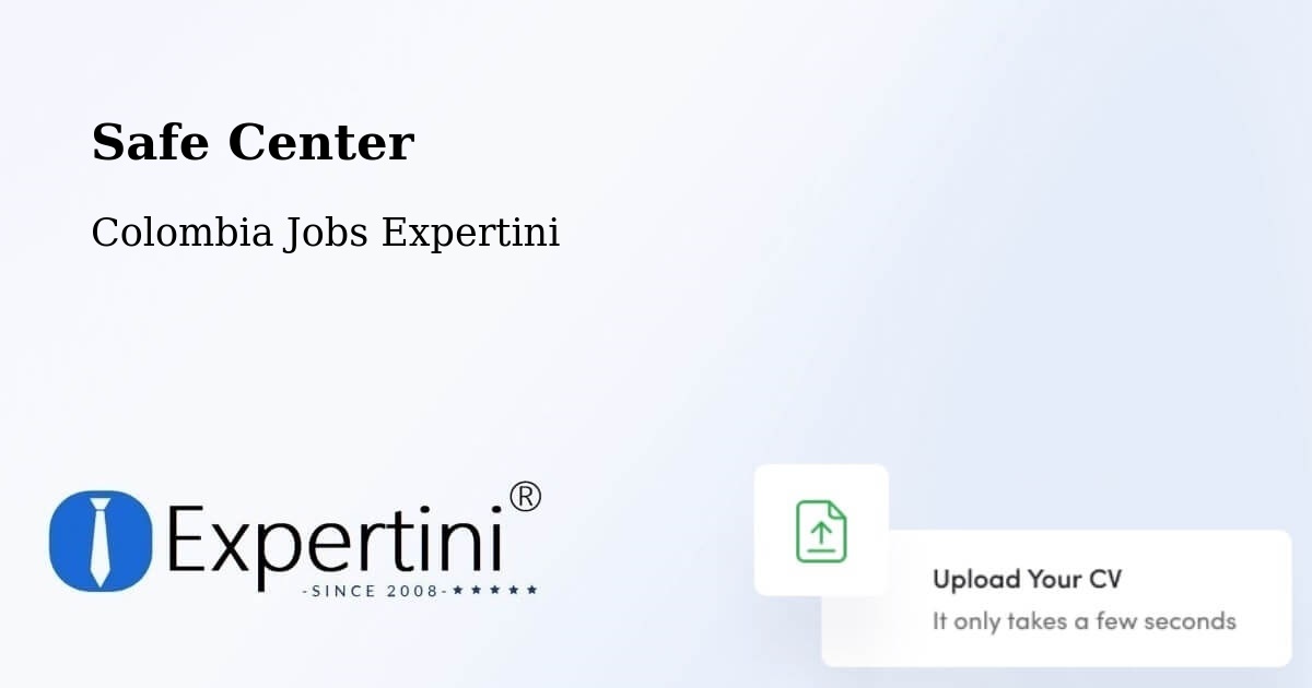Safety Center – Vélez - Colombia Jobs Expertini